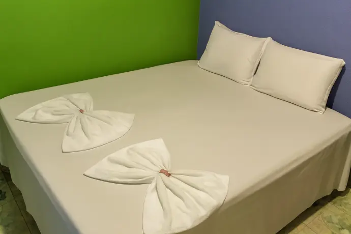 Quartos do Hotel Amizade – Casal, Duplo e Familiar